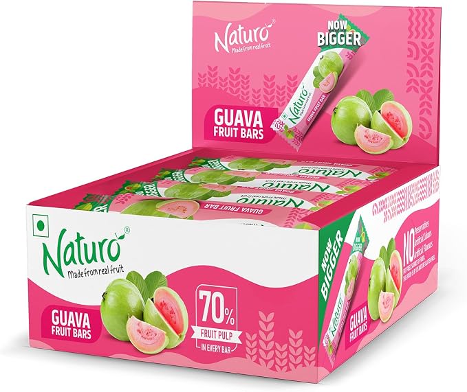 Naturo Guava Fruit bars 560gm BOX