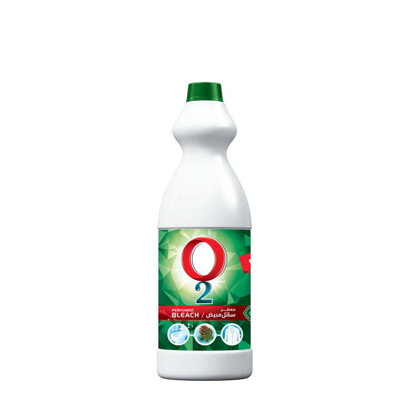 O2 Perfumed Bleach 1Ltr