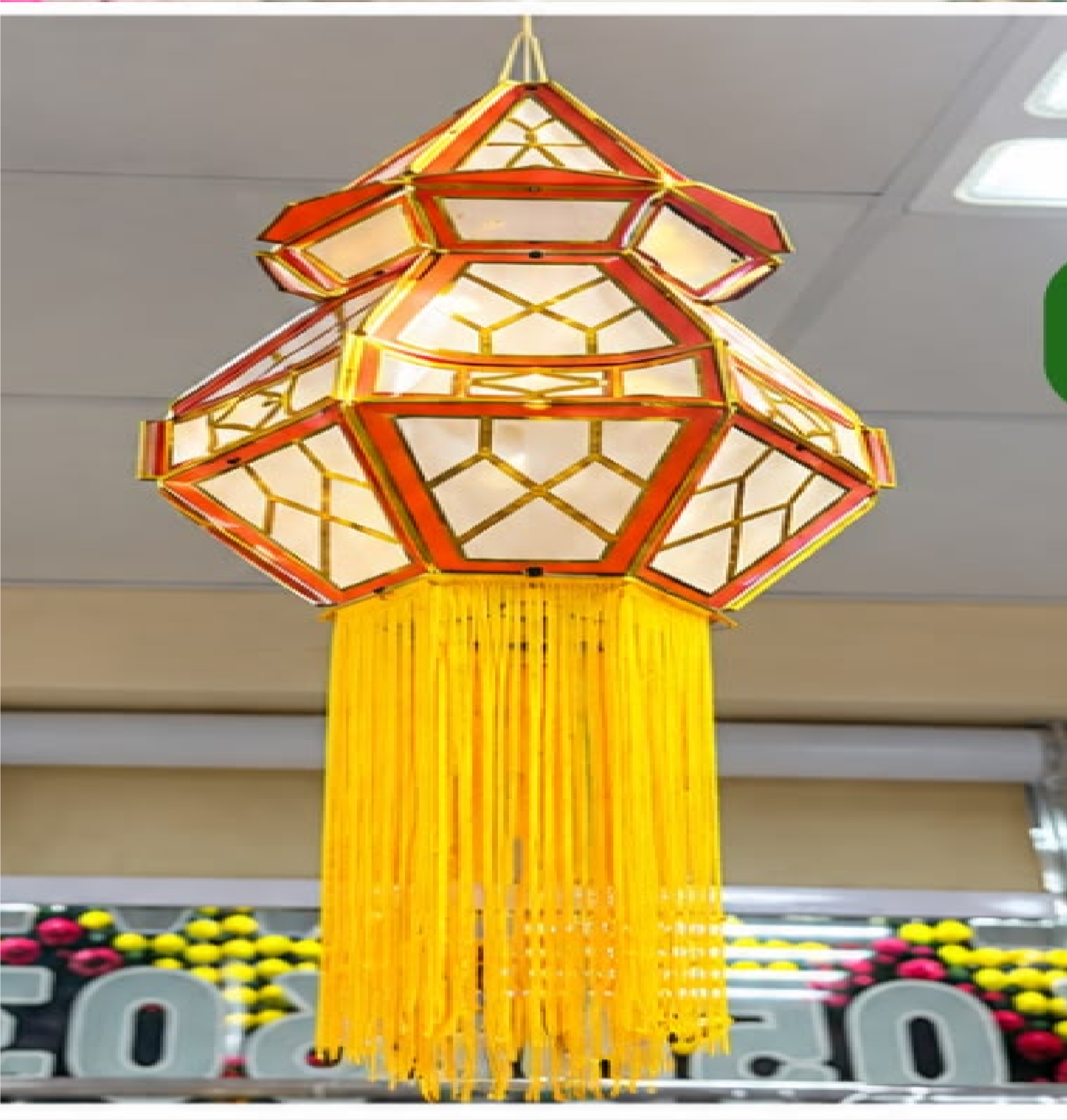 Rainbow Big Kalash Kandil