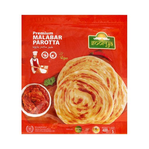 Soorya Premium Malabar Parotta 400gm