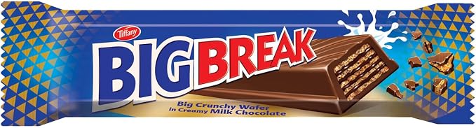 Tiffany Big Break Crunch Wafer in Chocolate28.5g