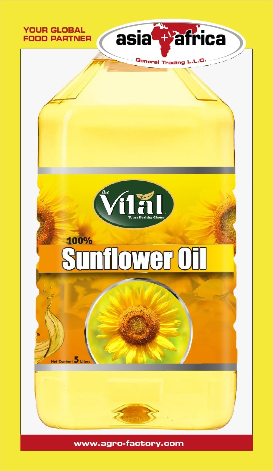 Vital Sunflower Oil 5ltr